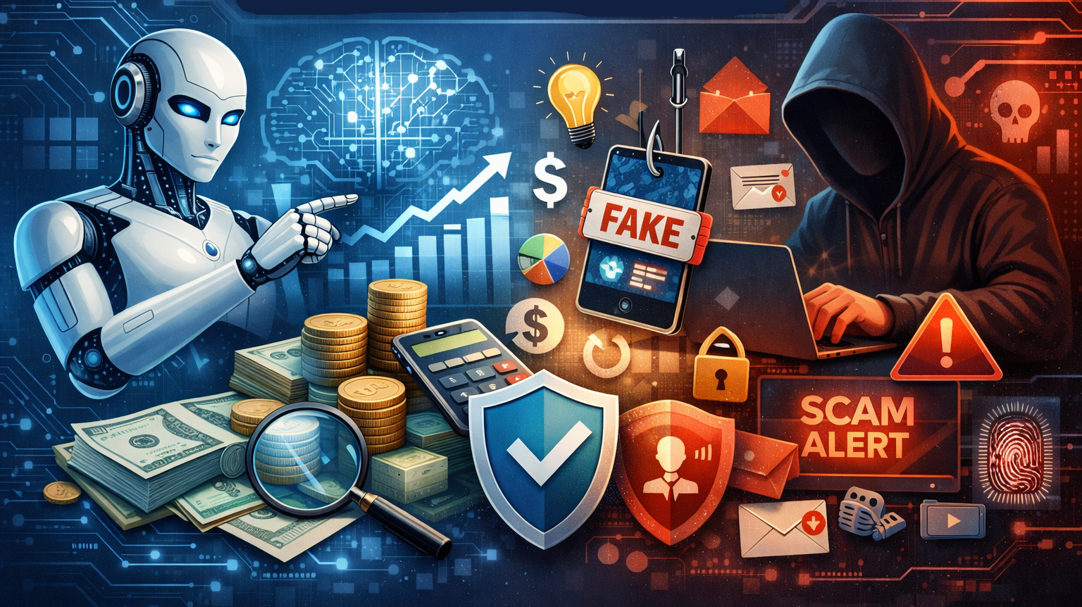 Жасанды интеллект жағдайындағы қаржылық сауаттылыққа шолу және алаяқтықтың алдын алу